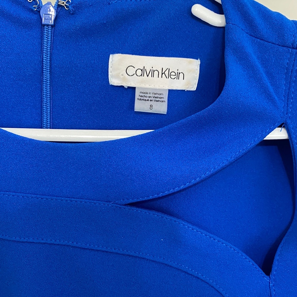 Calvin Klein Blue Jumpsuit - Picture 2 of 4
